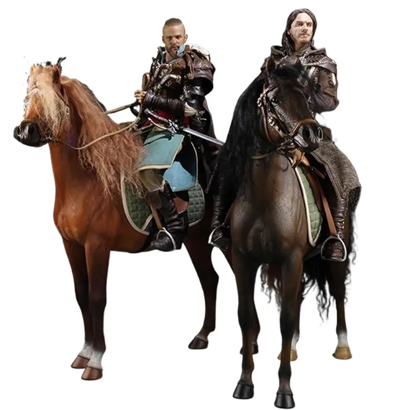 Simulation animal model Arabian horse Home accessories Office soldier mount ornament