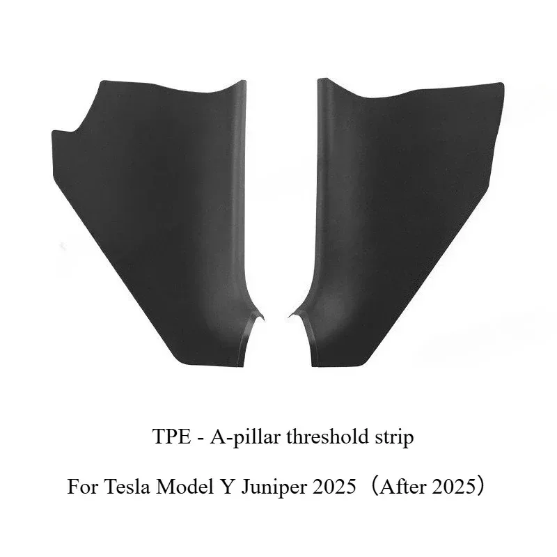 AB-Säulen-Einstiegsleisten für Tesla Model Y Juniper 2026 – Schutzpolster für vordere und hintere Türen, Anti-Kick-Pads, Innenzubehör – Detail 7