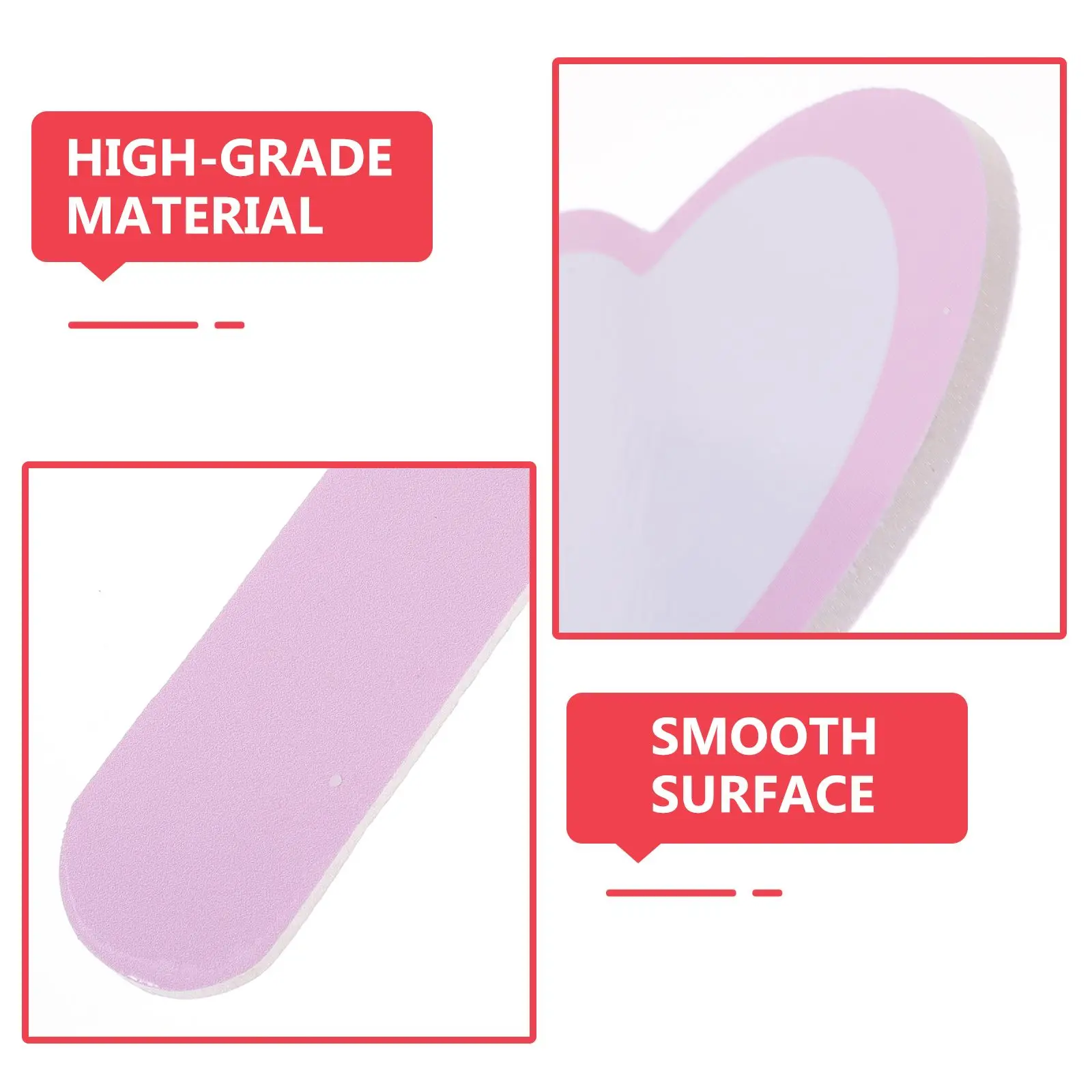 Foam Handheld Scoreboard Paddle White Single Side Erasable DIY Blank Writing Board Practical Pink Baby Auction Accessory