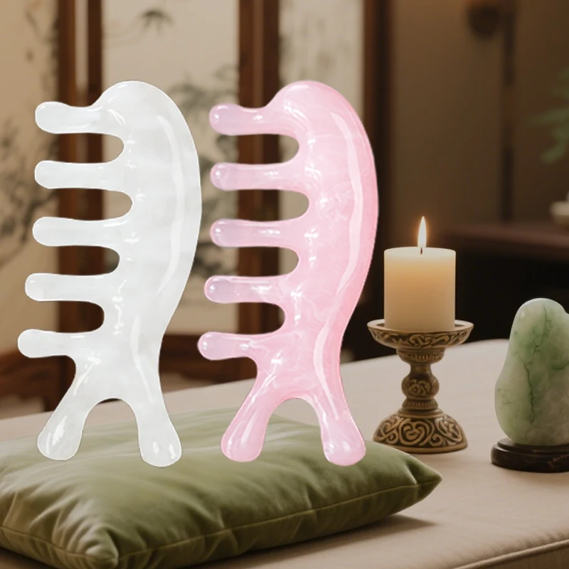 

1PCS Dolphin Shaped Massage Comb Scalp Massage Relaxation Resin Nose Massage Home Massage Tool Durable