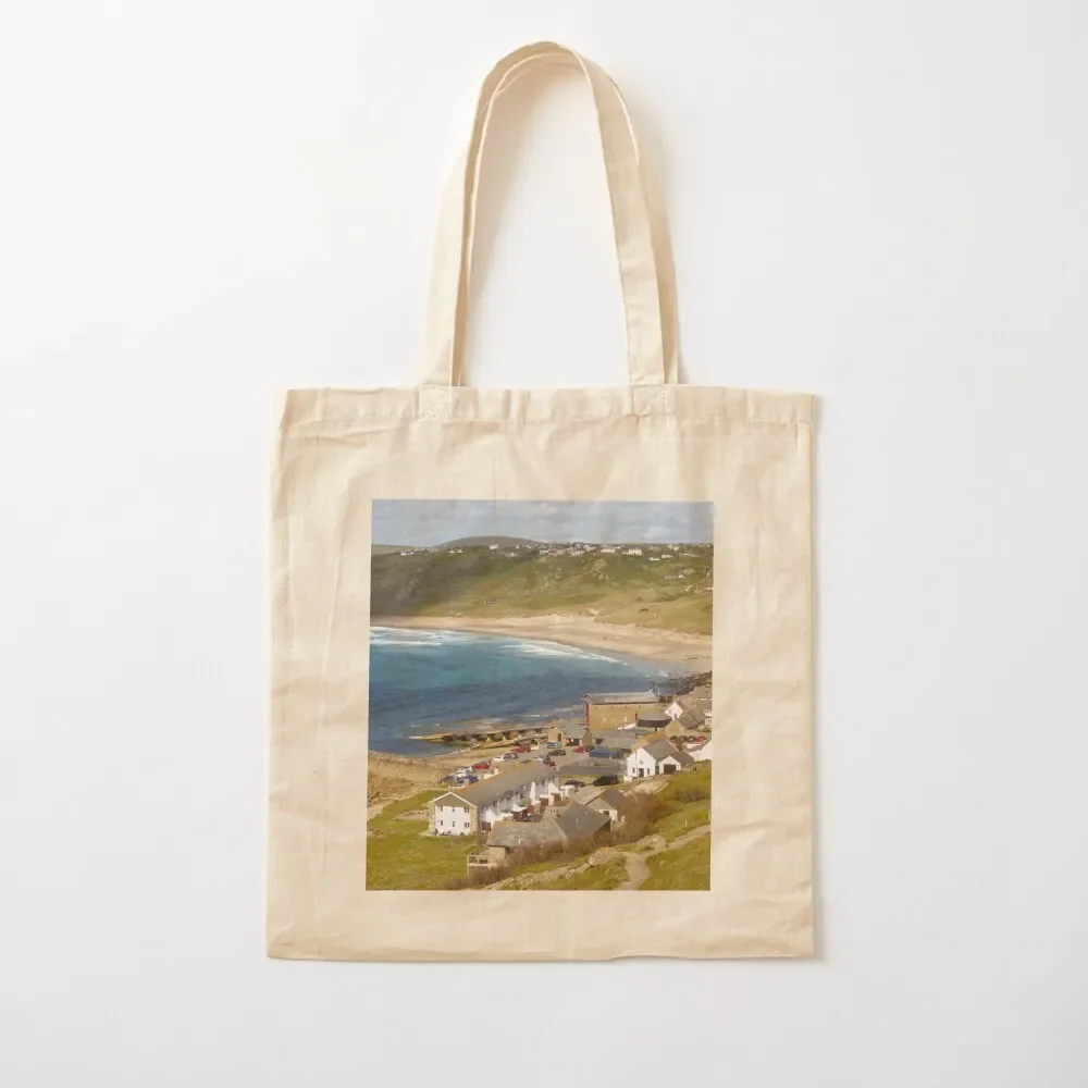 

Sennen Cove, Cornwall Tote Bag bags woman 2025 shopping bags foldable hand bag ladies Tote Bag