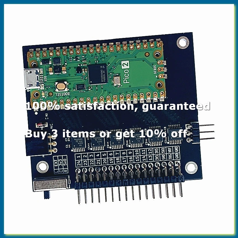 Image of Logic Analyzer V6.0 RP2350 2 400MHz 24-Kanal-Logikanalysator-Software ist für OSX und Linux-DT30 verfügbar.