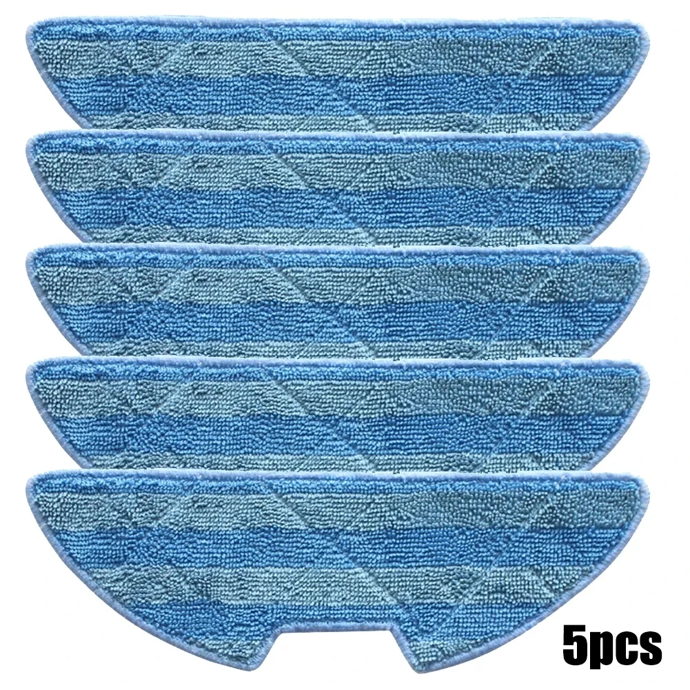 5PCS Mop Cloth Rag For EZIclean ONE Aspirateur Robot Laveur Aqua Robot Vacuum Cleaner Microfiber Mop Cloth Replacement