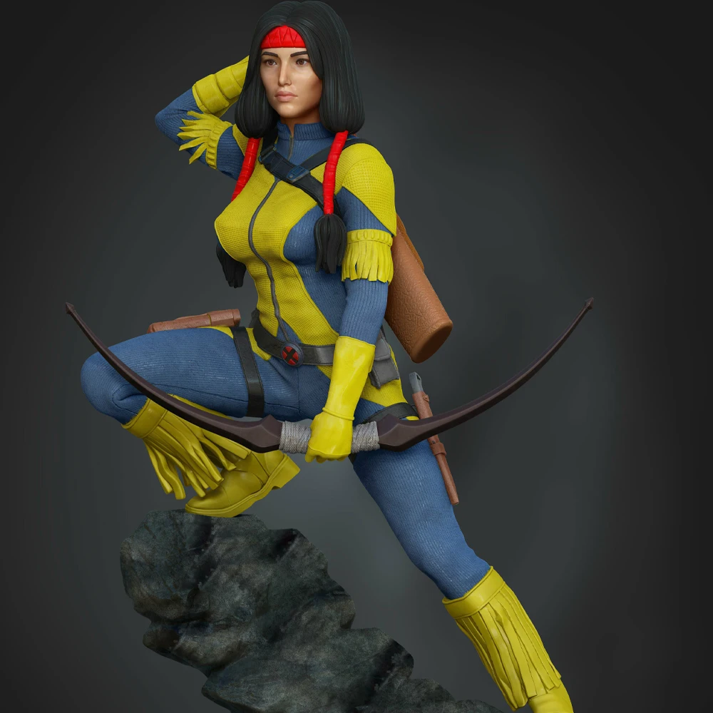 

NSFW Belle Stick Archer Resin Model Kit 3d Printing Doll 1/24 Unassembled Resin Figure Statue Kits Unpainted Toy Gk Play Set