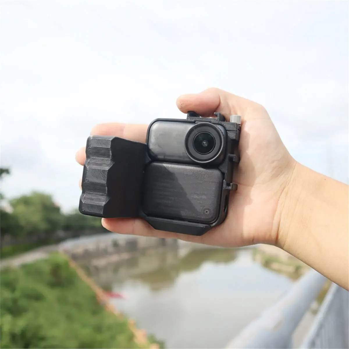 

MYdaY-для DJI Osmo Nano, ручка для уличной фотографии, защита от сотрясений, безопасный кронштейн для съемки, аксессуары для DJI Osmo Nano