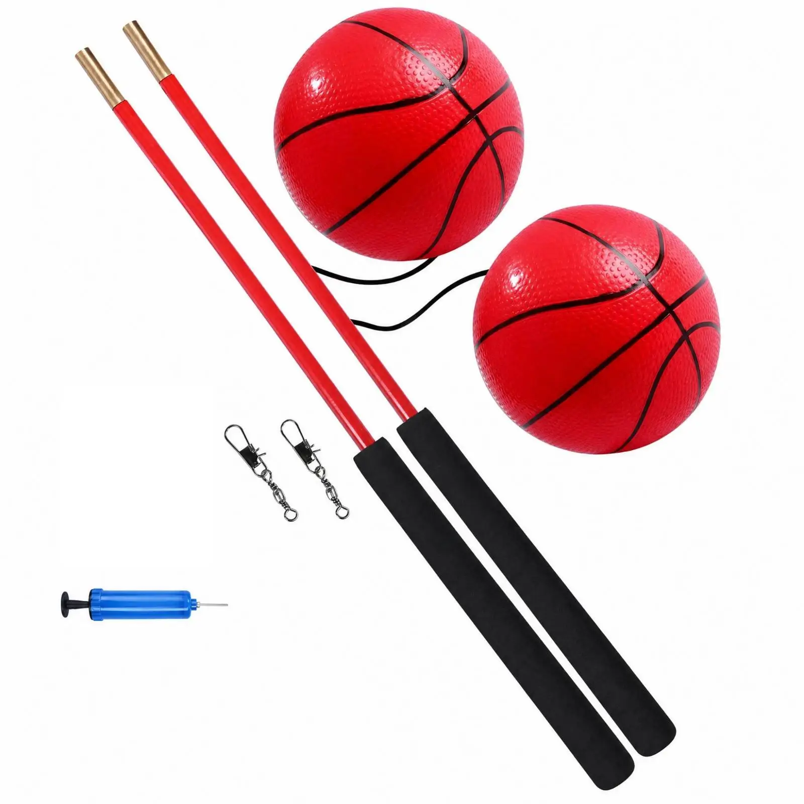 Arm Exercise Ball Fitness Equipment Portable Upper Body Training Tool with Elastic Bands for Home Workout and Outdoor Sports view 2