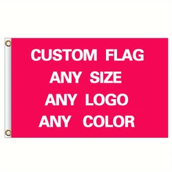 EOODLOVE Customized Flag with Any Pattern 90 * 150cm High Quality Polyester Fiber Flag and Advertising Banner
