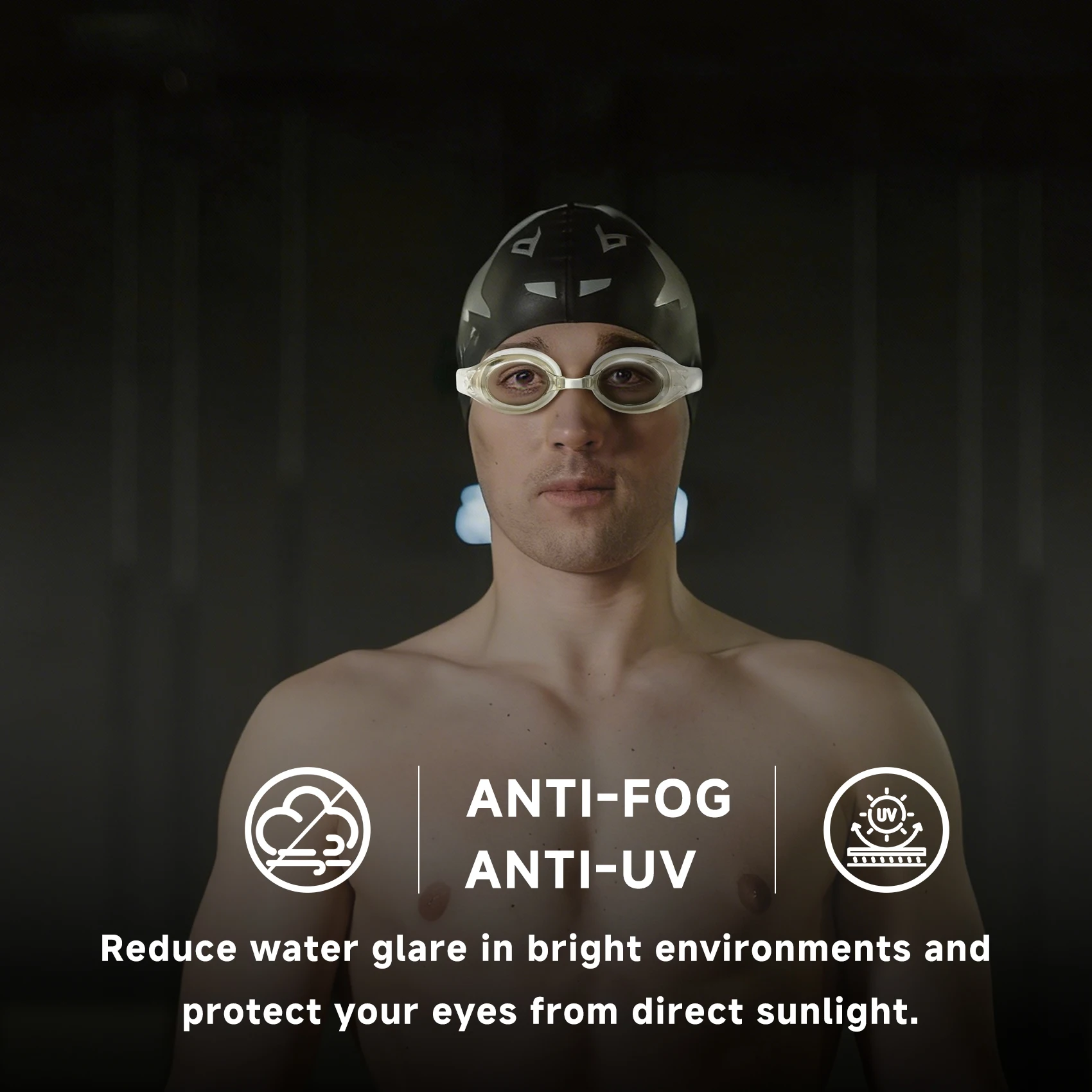 Schwimmbrille für Hyperopie-Myopie – Universelle, verstellbare verschreibungspflichtige Schwimmbrille für Erwachsene, Teenager und Kinder für verschiedene Augen – Detail 17