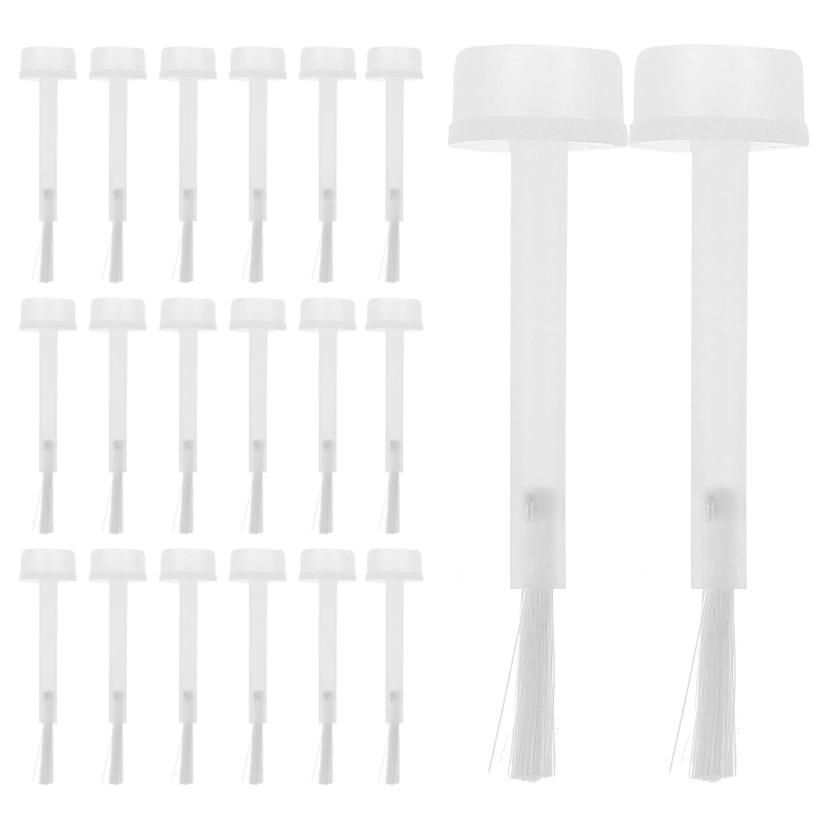 

100 Pcs Nail Polish Replacement Brush Liner Gel Manicure Tool Baby Wrench