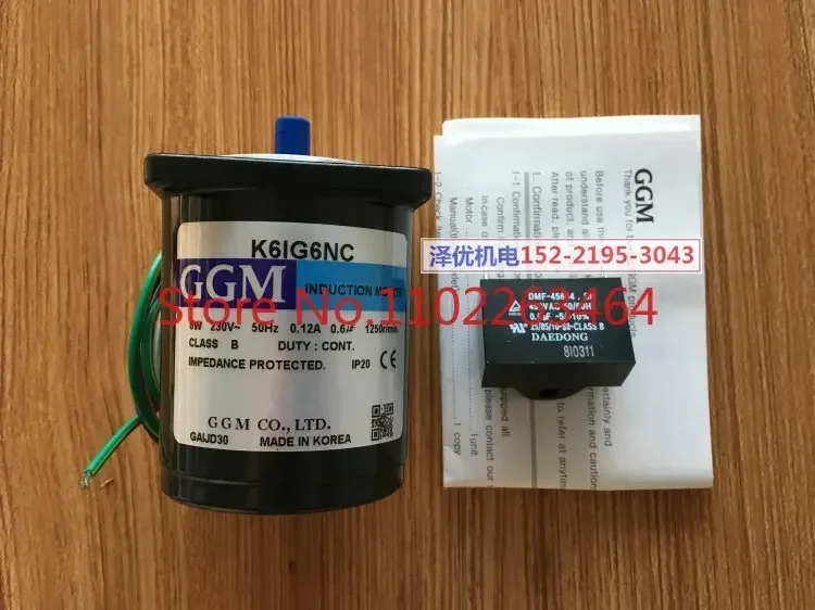 

Korea GGM induction motor K6IG6NC-T original K6IG6NL special price K6IS6NC-T