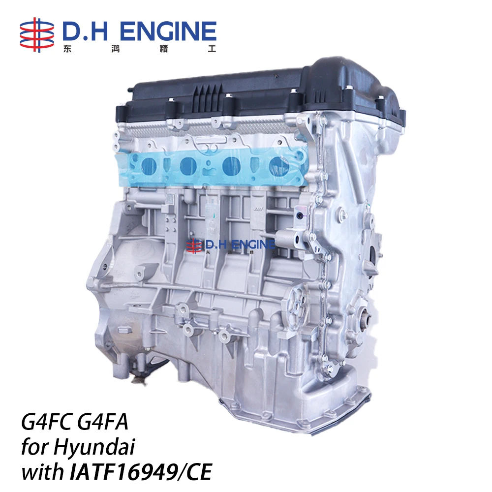 Professional G4FC G4FA Petrol Engine Assembly Long Block 1.4 1.6L For Kia Hyundai Rio Accent