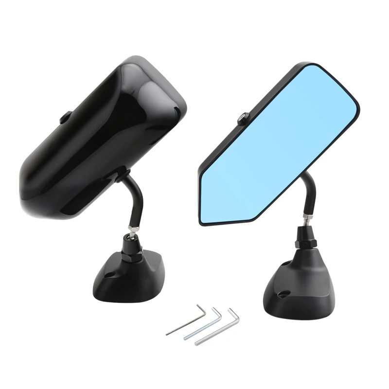 

F1 Racing Car Drift Side Rearview Mirror With Anti-Glare Blue Mirror Surface