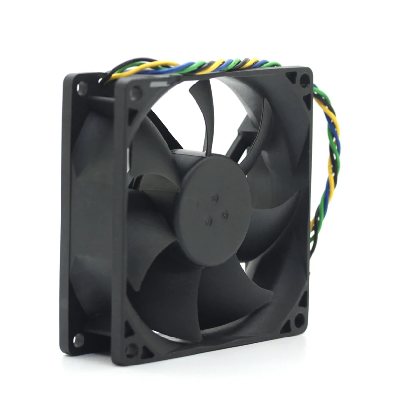 Brand new original 8cm8025 12v0 65a4 pin PWM large air volume CPU fan pva080g12q