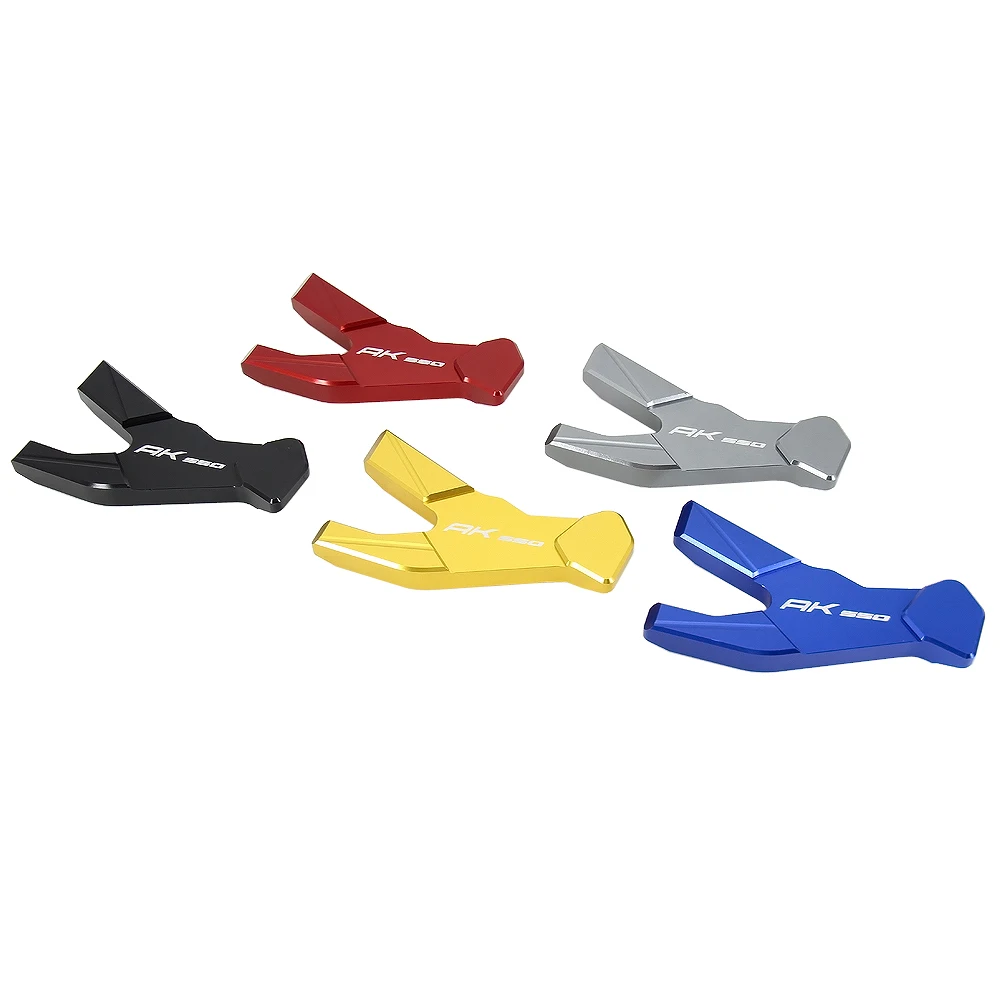 Voor KYMCO AK550 AK550 2017-2023 Motorfiets Accessoires Kickstand Vergroten Plaat Voet Zijstandaard Vergroter Extension ondersteuning Pad