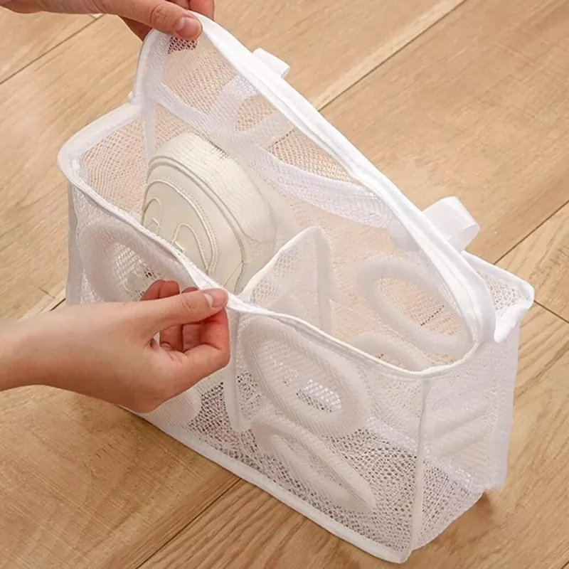 Mesh Laundry Washing Bag with Zipper for Delicate Clothes Organizer for Underwear Socks Bra Protection Durable and Reusable image 2