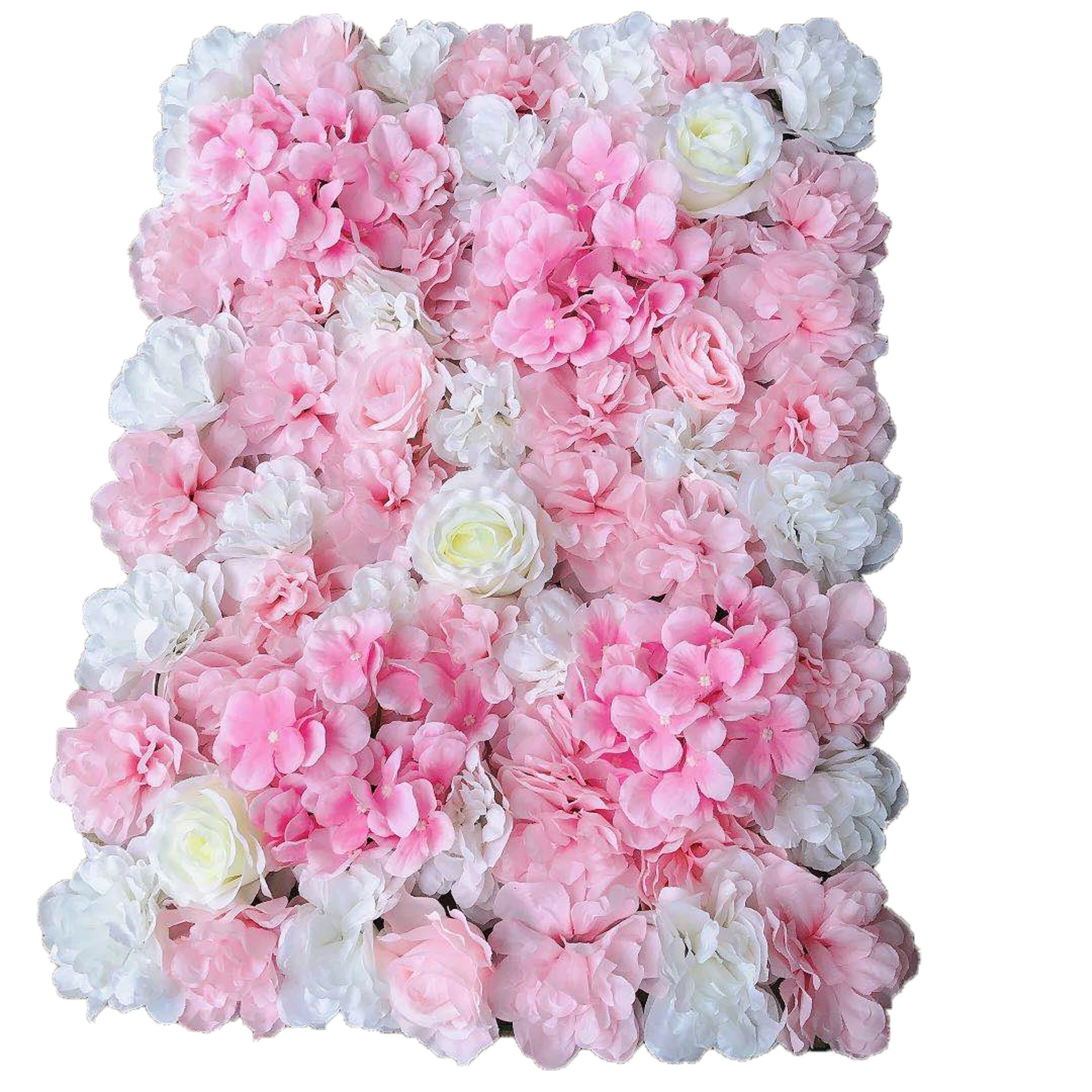 

12pcs Artificial Silk Flower Wall Panel Wedding Party Photography Venue DIY Decor