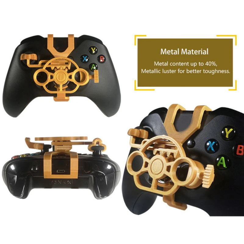 Gaming Racing Wheel Mini Steering Game Controller For  One X S Elite 3D Printed Accessories