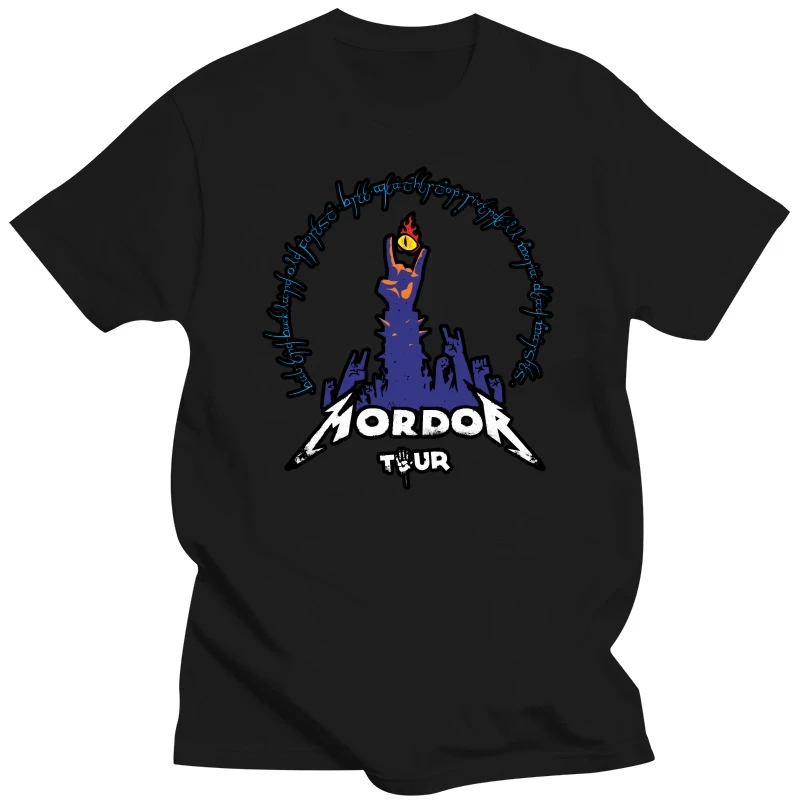 Men tshirt Short sleeve The Road to Mordor O neck Women t-shirt