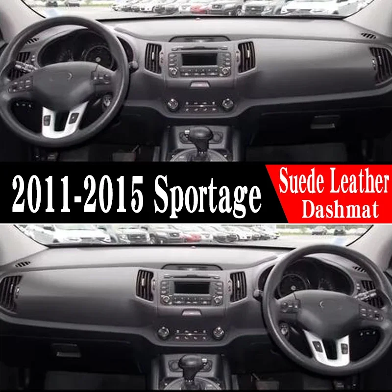 

For Kia Sportage R SL 2011 2012 2013 2015 instrument panel Mat Dashboard ranger Dashboard Anti Slip Anti Cover Pad