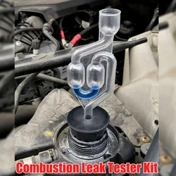 Combustion Leak Detector For Engine Checks Diesel Head Gasket Petrol Tester Tool White 1PCS Block Detector New