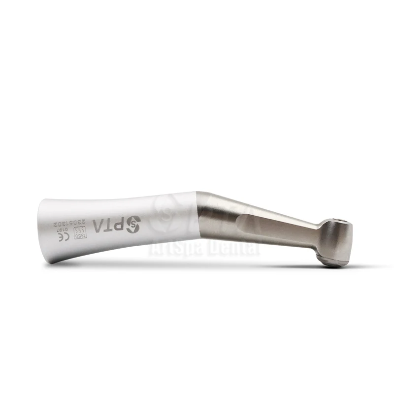 Niedrogi Dental SPTADENT FX Contra Angle Low Speed Air Handpiece Push Button E Type Connector Dentist Clinic