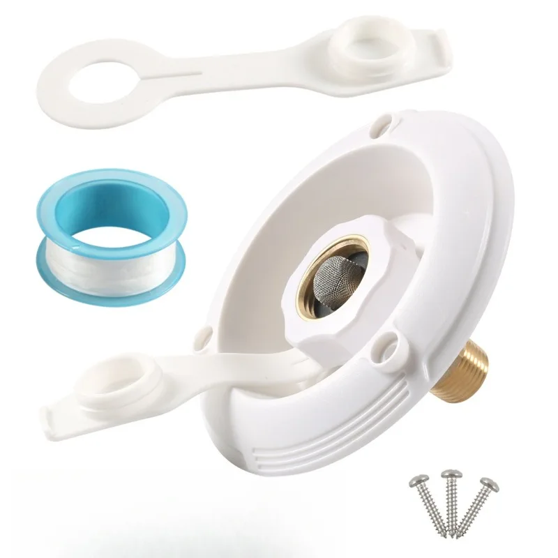 Universal RV Yacht Water Filling Inlet Port One Way Check Valve Modification Water Fittings