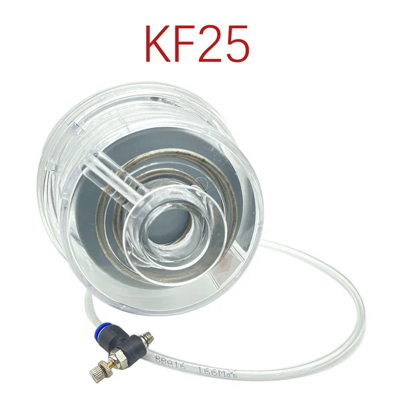 Vacuum pump oil mist filter / fume separator / exhaust filter (KF25 interface)