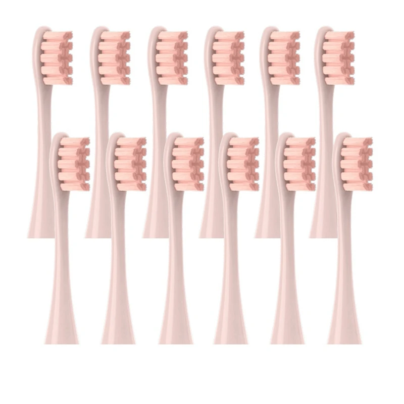 

12PCS Parts Accessories Brush Heads For Oclean X PRO/ Z1/ F1/ One/ Air 2 /SE Soft Dupont Deep Cleaning Nozzles E