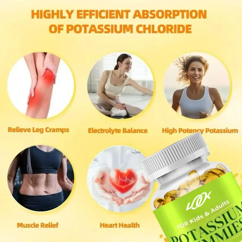 800mg Composite Magnesium Gummies, Containing Taurine, Magnesium, and Vitamin D for Muscle and Energy Health Support