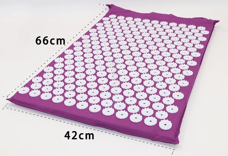 

Acupressure Massager Mat Relaxation Relief Stress Tension Body Yoga Mat ABS Spike Cushion Relieve Stress Pain Shakti Mat