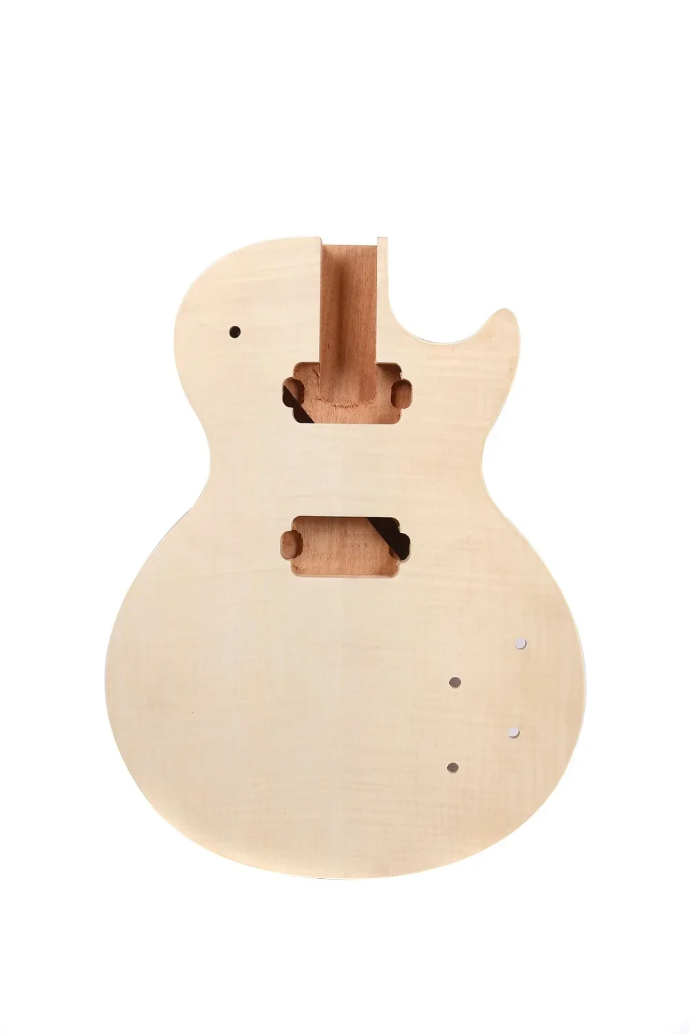 DIY Guitar Body for Electric Guitar Body Replacement One Piece Maple Veneer Set in Style Unfinished Humbucker Pickup