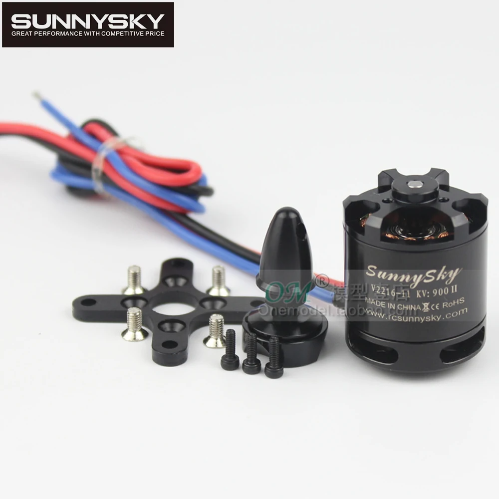 Sunnysky V2216 650KV/800KV/900KV 2-4S Outrunner Brushless Motor (Multi-rotor Version) For 4-axis Multirotor Copter Aircraft Toy