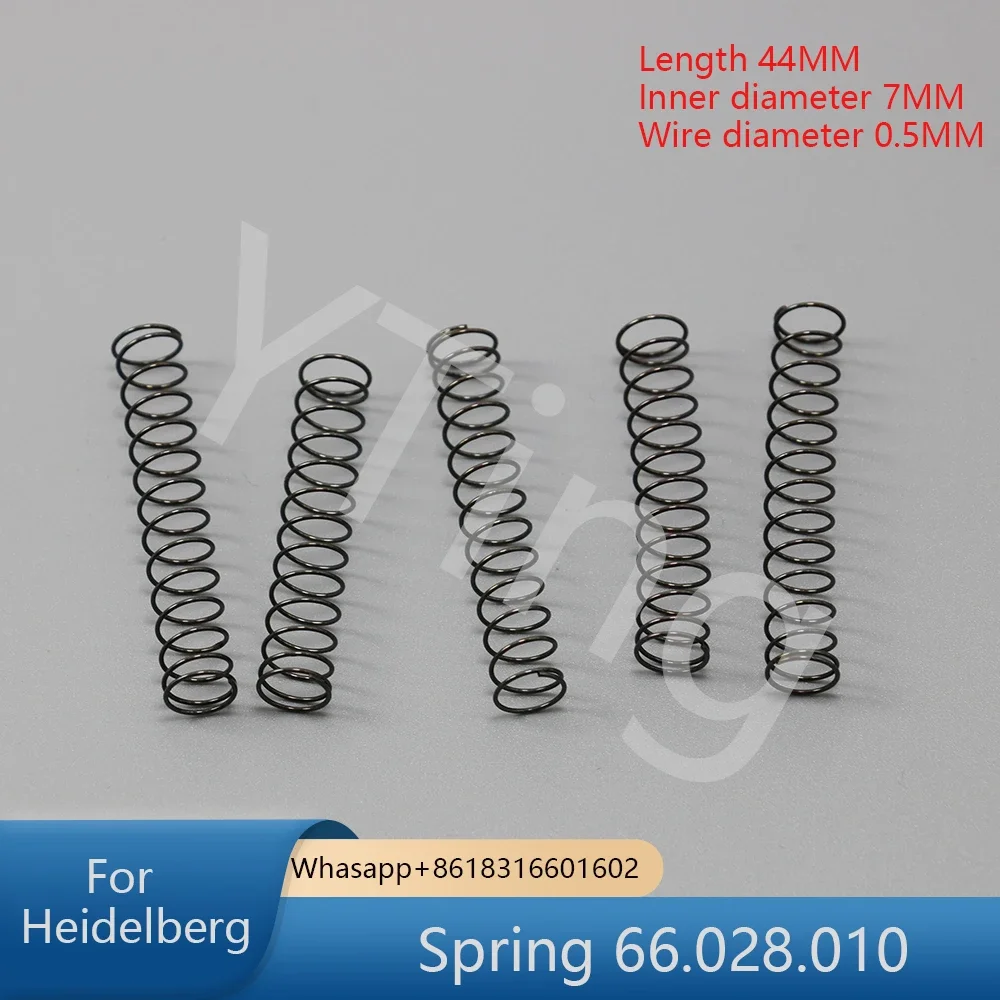 SM74 PM74 CD102 Druckfeder 66.028.010 Spring 44x7mm / 45X8MM Lifting Sucker Spring