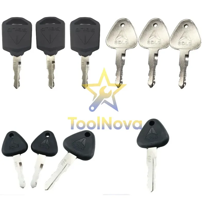 2026Hotsale* Shandong Ling*ong excavator key 55 60 75 80 150 210 225 Start door ignition key