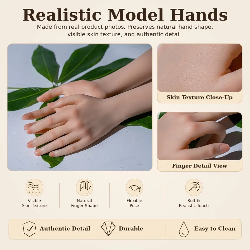 

Realistic Silicone children's hand model simulation hand model for medical painting prosthetic hand shooting display props