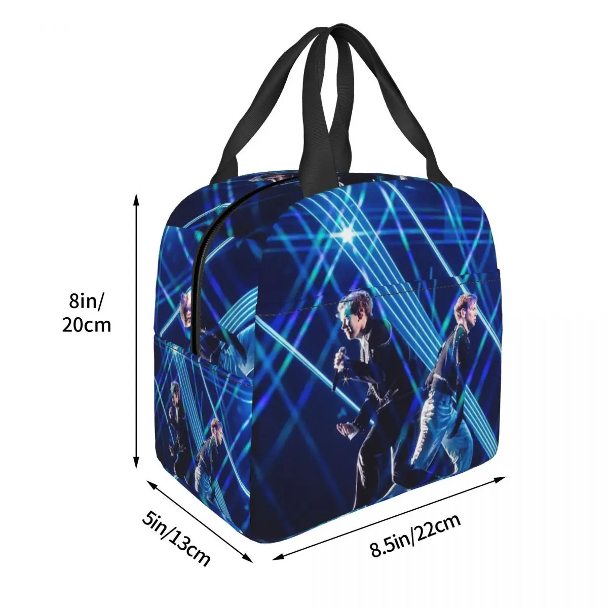 Marcus And Martinus Sweden Norway Eurovision Insulated Lunch Bag for Women Children Portable Food Boxes Thermal Lunch Box Tote
