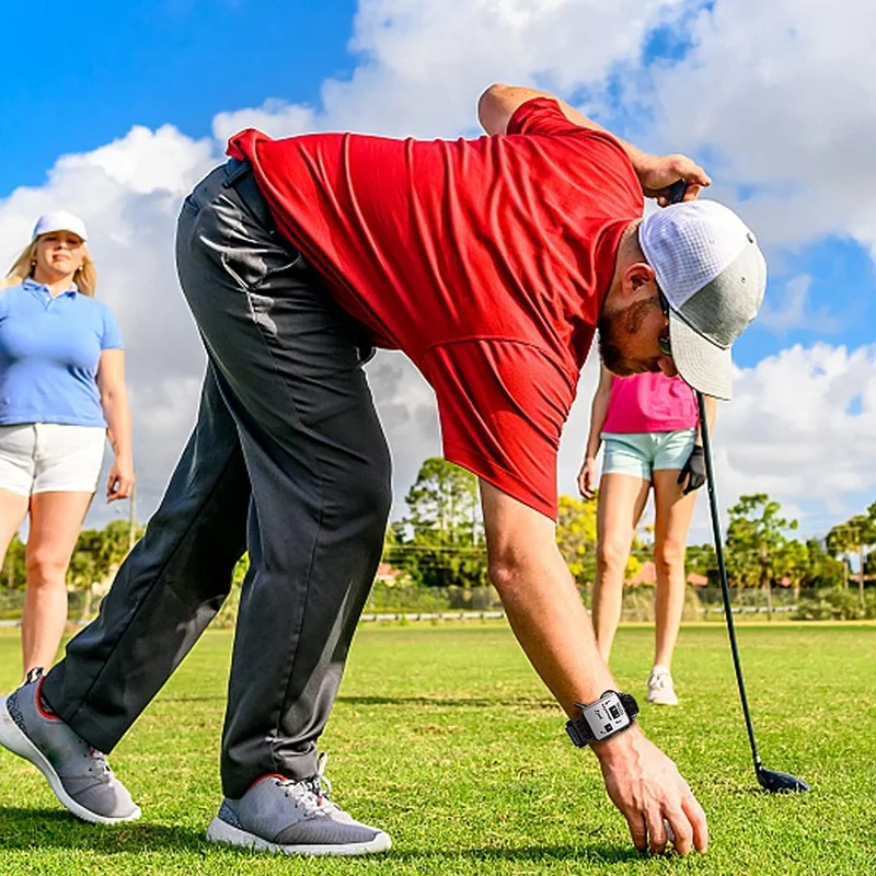 Contador de puntuación de Golf, Mini reloj de contador de Carrera de Golf con reinicio de un toque, marcador de cuenta de Golf, 3 piezas