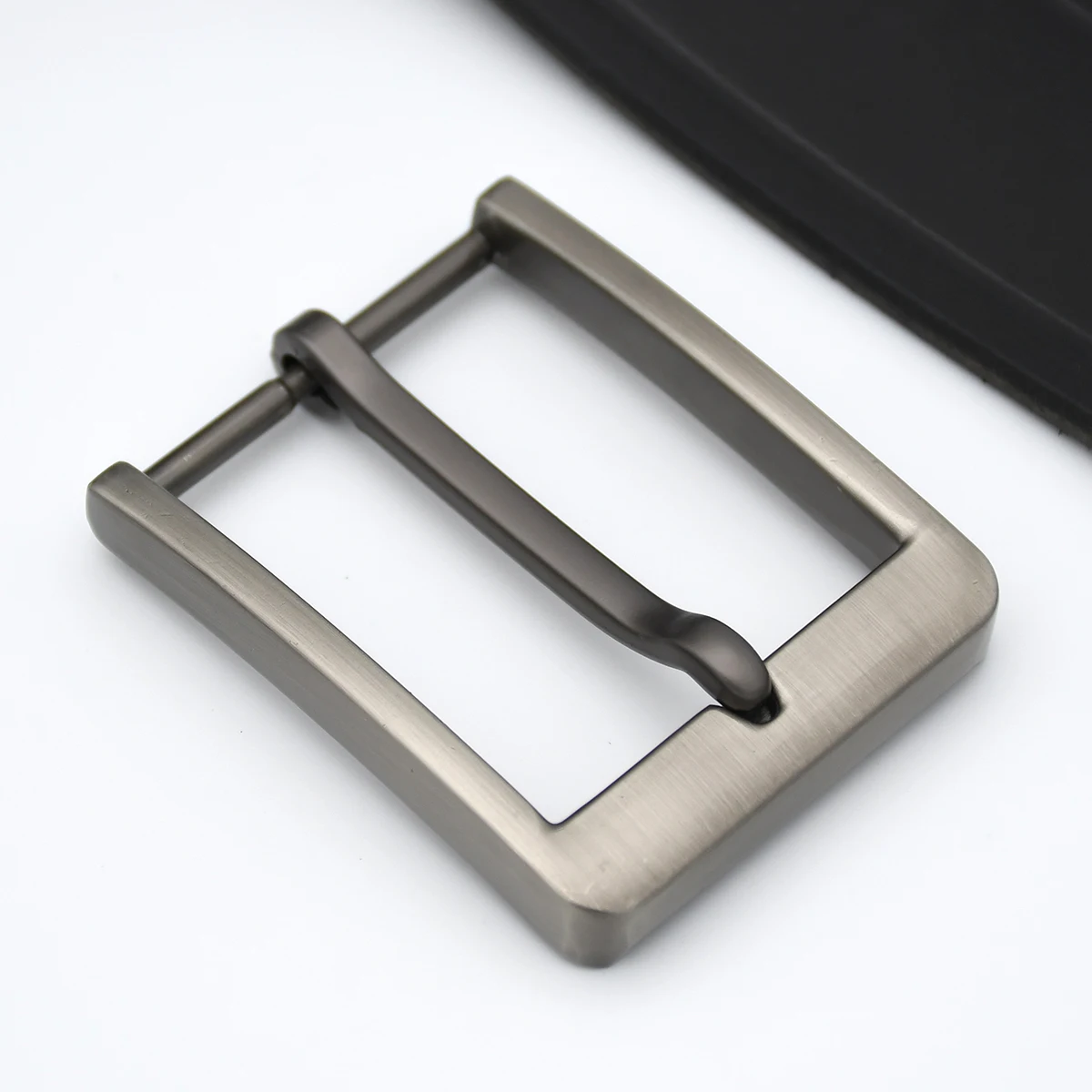 1PC 35mm Klamra do paska męska ze stopu Matowa szczotkowana klamra do paska Akcesoria do paska 33mm-34cm Skórzane części paska rzemieślniczego