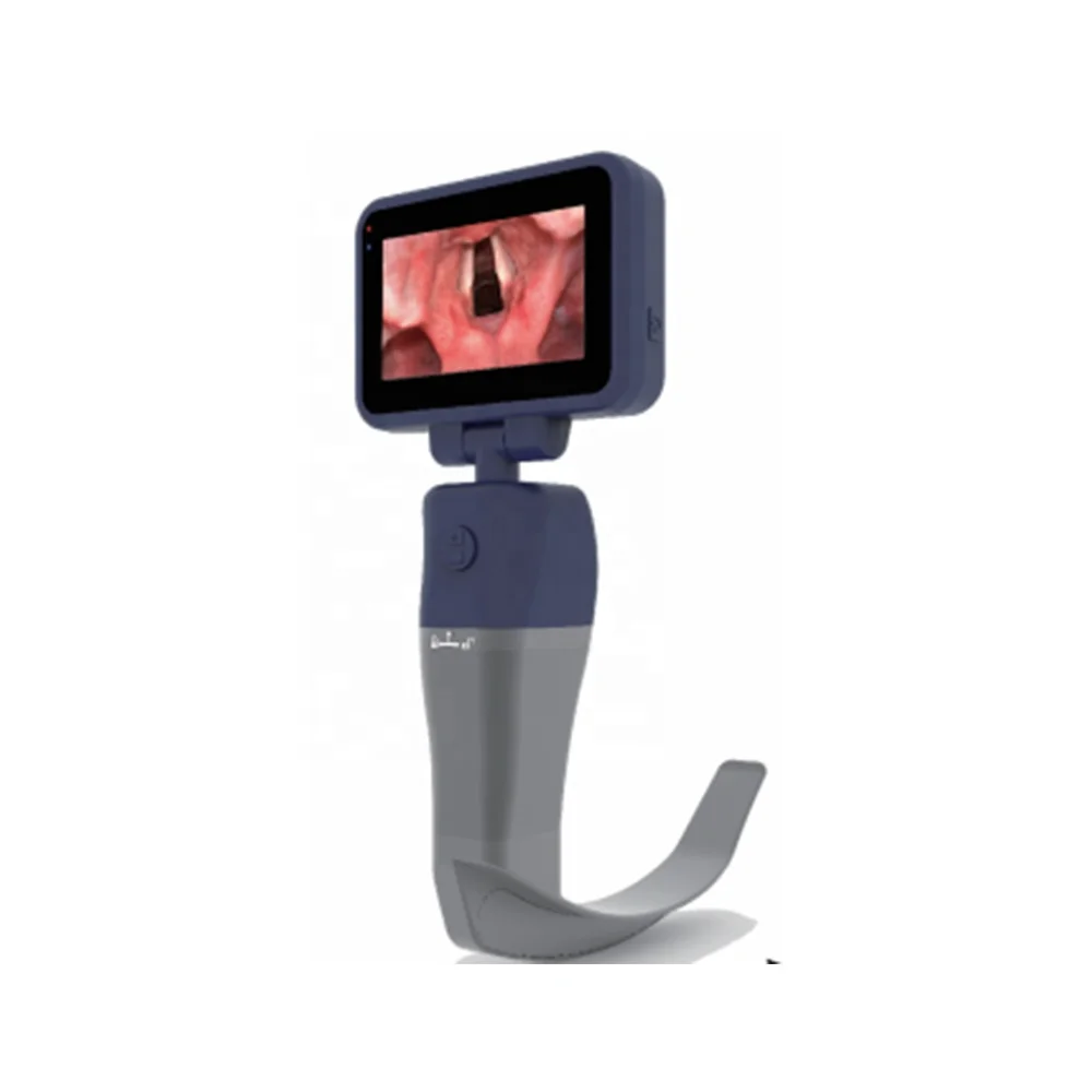 LTEV16 Medical Equipment 3 inch Rechargeable Usb Portable Clinical Video Laryngoscope Reusable With Blades