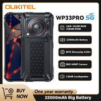 Oukitel WP33 Pro 5G Rugged Smartphone  22000mAh 6.6\