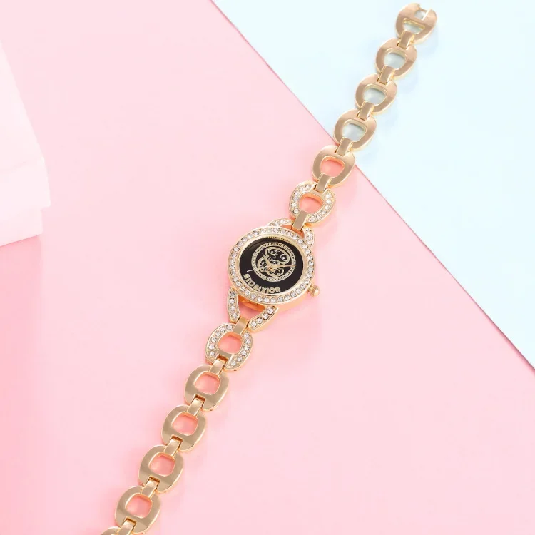 Women's Bracelet Shiny Large Diamonds Women's Quartz Bracelet Watch