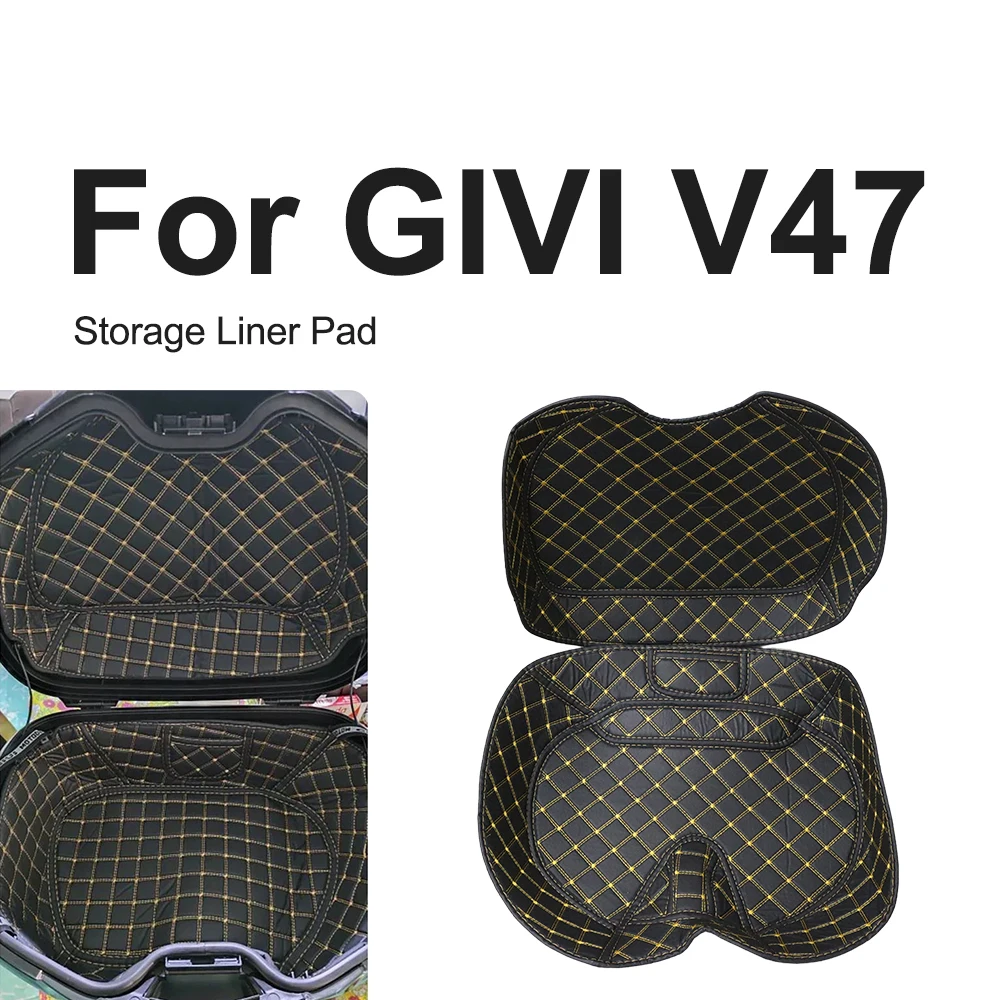 

For GIVI V47 Motorcycle Rear Trunk Case Liner Luggage Box Inner Rear Tail Seat Case Bag Lining Pad Tailbox Compartment Cover