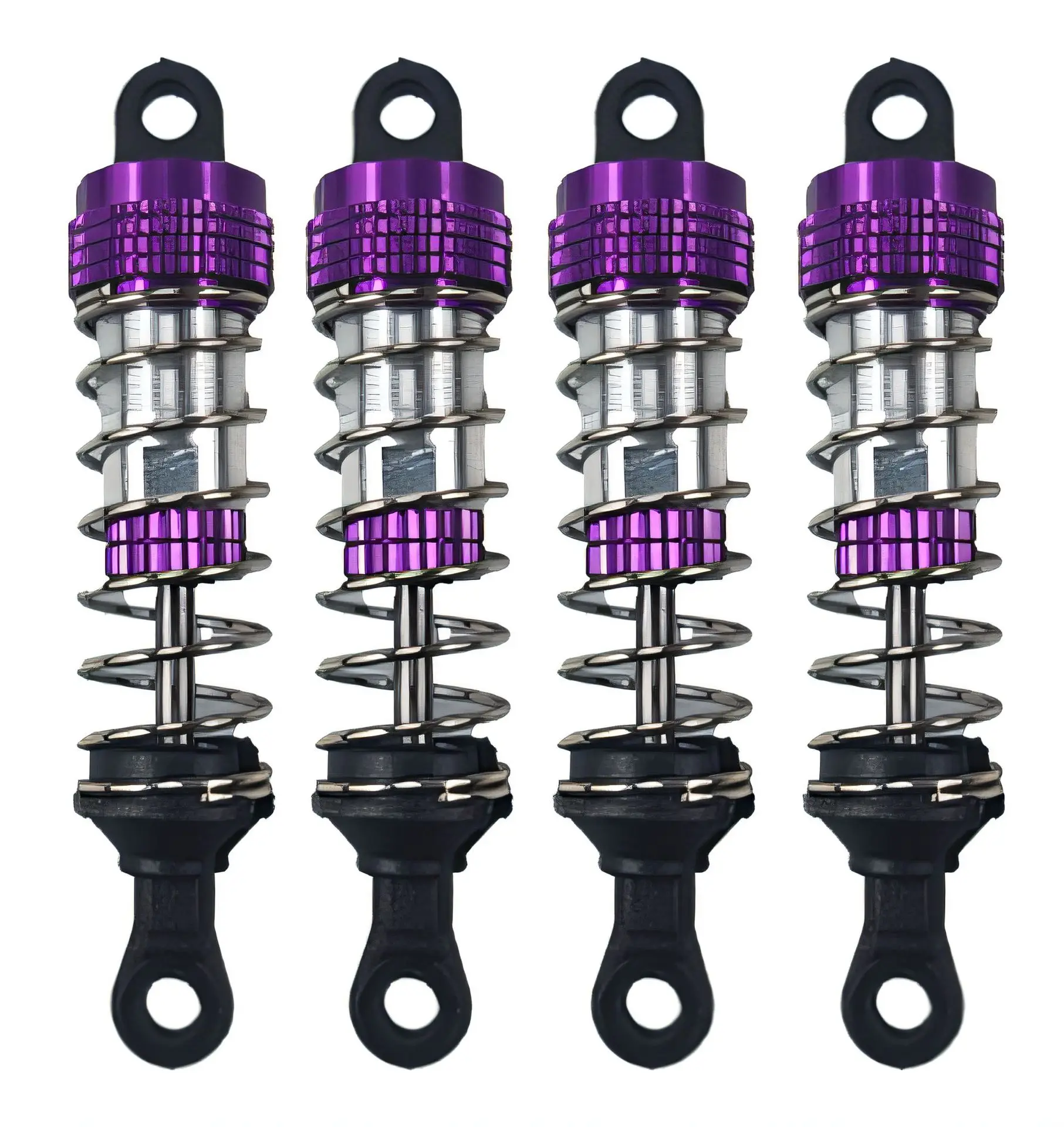 2 Pcs Aluminum Metal Front&Rear Shock Absorber For 1/14 WLtoy 144001 1316 RC Car Crawler Short Course Truck Upgrad Part