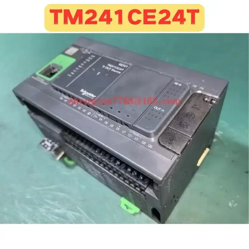 Used PLC Module TM241CE24T Normal Function Tested OK