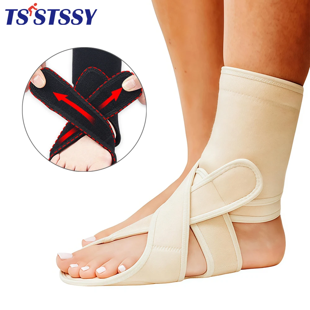 

1PC Drop Foot Brace with Arch Support,AFO Ankle Brace for Walking,The Instability of Lower Limbs By Foot Drop,Spinal Cord Injury