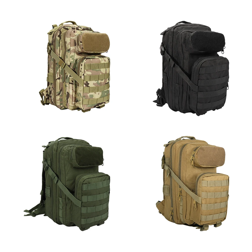 Tactical Backpack Materials Long-Lasting Performance Wide Durable Hiking Backpack For Women Hiking Backpack Mens Mud color