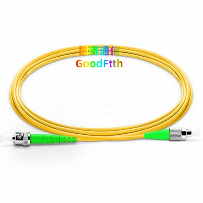 

Волоконный патч-корд Провод FC/APC к ST/APC SM Симплексная перемычка Кабель длиной 0,5–300 м GoodFtth