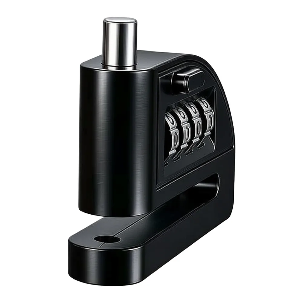 Disc Brake Lock 80x22x68mm Alloy Steel Construction 4 Digit Password for MTB Road For Bike E For Bike Motorcycle