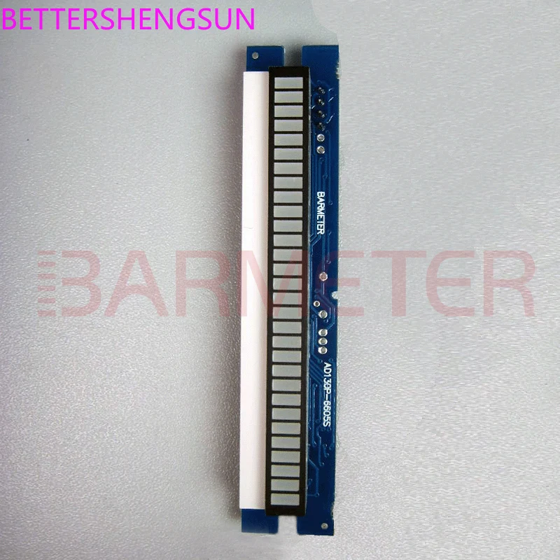 30-segment 66mm tri-color LED light beam module for measuring voltage and current, DC5V power supply