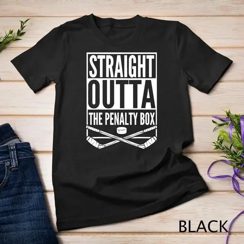 Straight Outta The Penalty Box Hockey Player Gift Hockey T Shirt Unisex T shirt